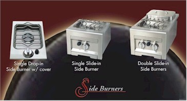 Click to find your Stainless Steel Doors, Drawers and Side Burners